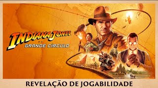 NOVA GAMEPLAY INDIANA JONES DUBLADA  REACT [upl. by Enrahs]