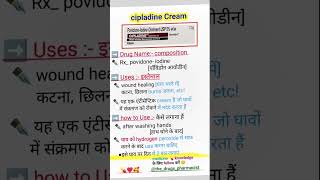 Cipla din use in hindi [upl. by Ileyan]