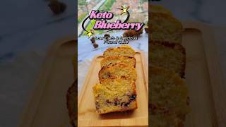 Perfect Keto Blueberry Pound Cake for LowCarb Lovers [upl. by Akeinahs]