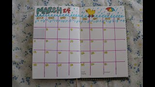 March Calendar [upl. by Furlani]