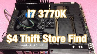 Budget find 4 Asus Z77 MB and I7 3770K [upl. by Ries]