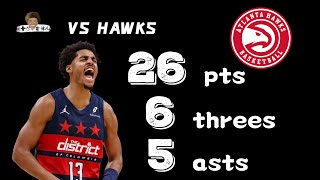 Oct 28 2024 vs Hawks  Jordan Poole’s Cutsjordanpoole pooleparty [upl. by Anihpesoj]