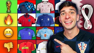 RANKING EVERY WORLD CUP AWAY KIT [upl. by Zipporah]