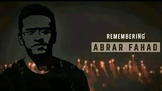 Remembering Abrar Fahad ।বাংলাদেশের এক মহান নেতা আবরার ফাহাদ ।দেশের সকল প্রতিষ্ঠানে রেগিং বন্ধ চাই । [upl. by Elyc]