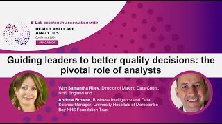 Guiding Leaders to Better Quality Decisions The Pivotal Role of Analysts [upl. by Rhynd]