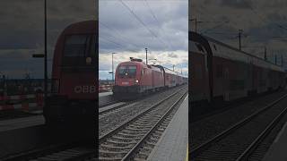 Wiesel passing GuntramsdorfThallern train railway trainspotting austria [upl. by Shannah150]