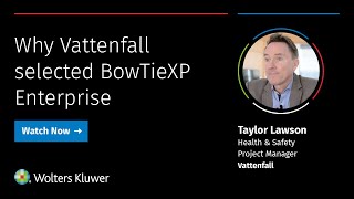 Why Vattenfall selected BowTieXP Enterprise [upl. by Ahsetra]