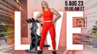 LIVE Indoor Cycling Workout  60 min Rhythm Ride  Encore [upl. by Faxen953]