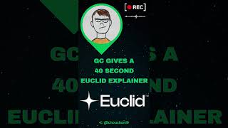 What is Euclid Protocol  explained in 40 secs by its founder GC [upl. by Steffen]