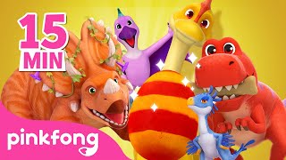 Dinosaurs for Kids PinkfongDinosaurs  Compilation Dinosaurs Animation amp Song for Kids  Pinkfong [upl. by Wendalyn]