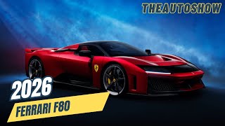 2026 Ferrari F80 The 1184HP Takes F1 to the Street [upl. by Notloc137]