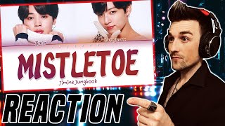 BTS JIMIN amp JUNGKOOK  Mistletoe Christmas Day REACTION [upl. by Georgetta]