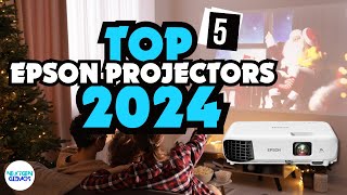 ✅Top 5 Epson Projectors 2024 ✅ Watch This Before You Buy [upl. by Asoramla83]