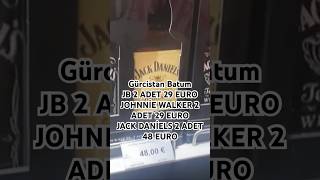 Gürcistan Batum Alkol Fiyatları İçki Fiyatları Duty Free Free Shop gürcistan batumi dutyfree [upl. by Genesa]