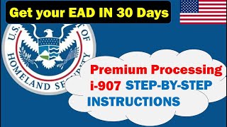 How to Apply for OPTSTEM OPT PREMIUM Processing Online Step by Step Instructions  I907 Form [upl. by Weatherley212]