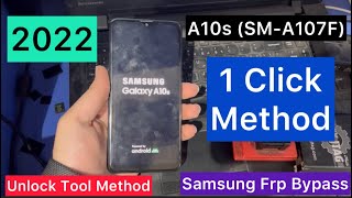 Samsung Galaxy A10s SMA107F U8 U9 U10 FrpGoogle Bypass Android 1011 1 Click Method Unlock Tool [upl. by Nahtanaoj]