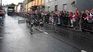 Pig race in the small town of Castlerea North west Ireland [upl. by Adriene809]