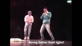 Hypnotisert bokser  Norsk Hypnoseshow [upl. by Schonthal92]