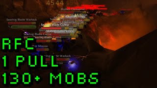 SOD Mage RFC 1 Pull 130 Mobs in 7min [upl. by Sievert334]