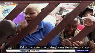 Eskom extends hours for prepaid meter updates [upl. by Essined]