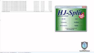 Unir Archivos Con HJSplit [upl. by Llenrrad]