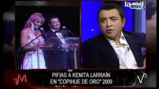 Leo Caprile recuerda pifias a Kenita Larraín [upl. by Yokum]