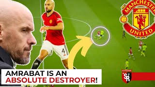 This is why Manchester United should KEEP Sofyan Amrabat  Player Analysis [upl. by Sral449]