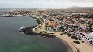 Corralejo Fuerteventura Aerial Drone Footage 2022 4K UHD [upl. by Taggart]