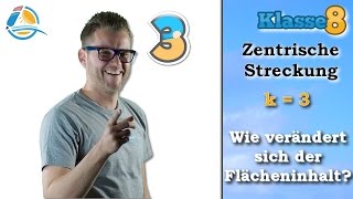 Zentrische Streckung  Klasse 8 ★ Übung 3 [upl. by Gill251]