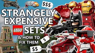 Strangely Expensive LEGO Sets amp How To Fix Them [upl. by Dlanar285]