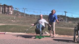 Innovative Adaptive Technologies  Sit Ski Trainer video 4 [upl. by Morice]