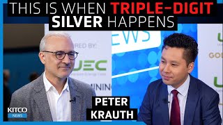 300 silver is coming If silver hits this floor start buying  Peter Krauth [upl. by Alta]