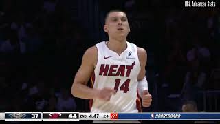 Tyler Herro 12 pts 4 reb 3 ast vs New Orleans Pelicans  20241013 [upl. by Albric]