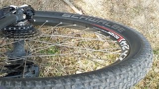 Replacing a Flat Inner TubeTire Rear on Mountain Bike Bicycle [upl. by Doerrer411]