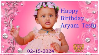 Happy Birthday Aryam Tesfu [upl. by Notlil]