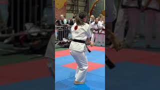 Kaitlyn Vong  Women’s Black Belt Taekwondo Poomsae Performance  Quebec Open 2024 [upl. by Lethia]