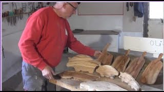 Cómo hacer tablas de madera para cocina picar cortar y presentar [upl. by Nosidam]