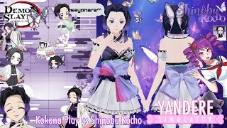 Play as Shinobu Kocho  Yandere Simulator [upl. by Dilisio]