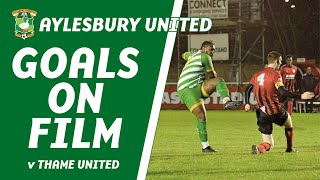 GOALS ON FILM  Thame United 31 Aylesbury United  New Year provides little to celebrate [upl. by Cirdek]