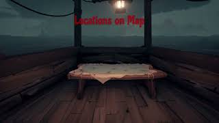 Locations of Skeleton Camps  We found them  Sea of Thieves [upl. by Ricca]