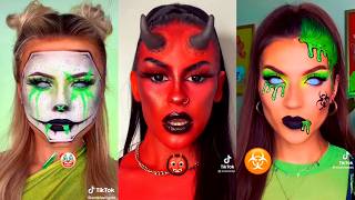 Makeup Inspired By Emojis  TikTok Emoji Makeup Challenge [upl. by Annet]