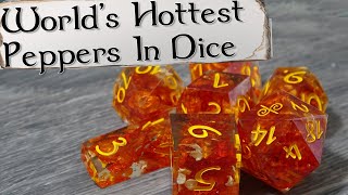 Worlds Hottest Peppers Inside Dice  Carolina Reaper amp More [upl. by Neva]