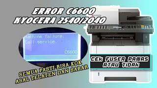 berhasil inilah cara perbaikan error c6600 pada kyocera 2540 atau 2040 tanpa ganti gear [upl. by Onil]