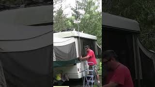 RV Digital TV Antenna Setup Made Easy  Tips To Put Up A Antenna [upl. by Naul858]