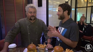 Barstool Pizza Review  Regina Pizzeria Foxwoods With Special Guest Guy Fieri Bonus Burgerthots [upl. by Care]