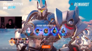 SUPER 1 REINHARDT  OVERWATCH 2 SEASON 10 TOP 500 [upl. by Jovitah]