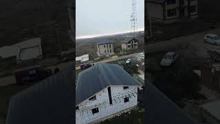 Roofing works roofer строительство стройка fpv toptools fpvdrone [upl. by Yerxa803]