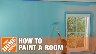 How to Paint a Room  Painting Tips  The Home Depot [upl. by Nivrem]