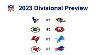 NFL Divisional Round Preview and Picks [upl. by Aicekat426]