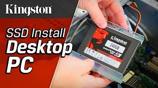 Installing a SSD in a Desktop PC [upl. by Nueovas]